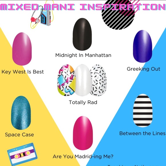 (Retired) Retro Pop Collection | Color Street Nail Strips - Picture 8 of 10